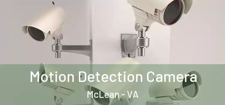  Motion Detection Camera McLean - VA